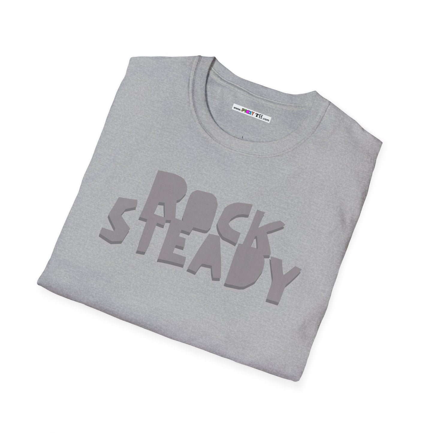 ROCK STEADY Unisex Softstyle 100% Cotton T-Shirt