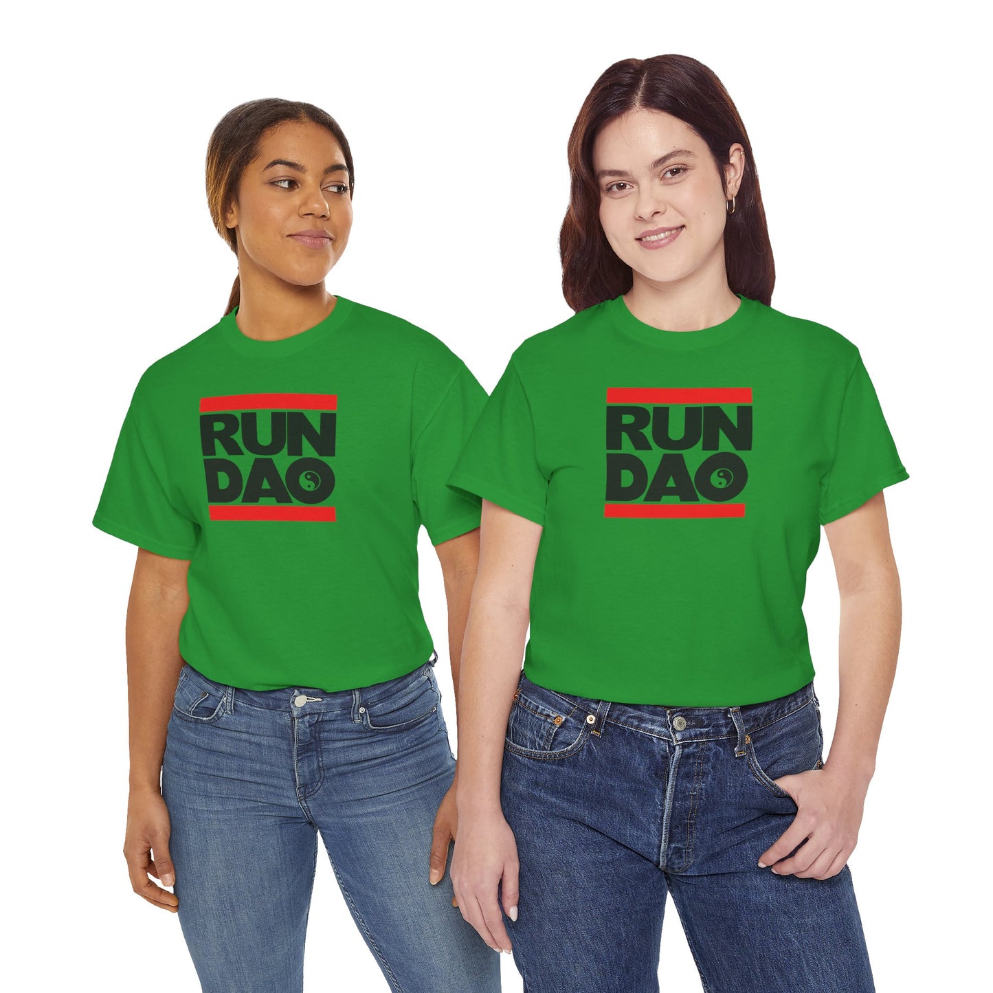 RUN DAO Unisex Heavy Cotton Tee