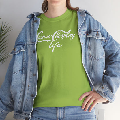 Cosmic Cosplay Life Unisex Heavy Cotton Tee