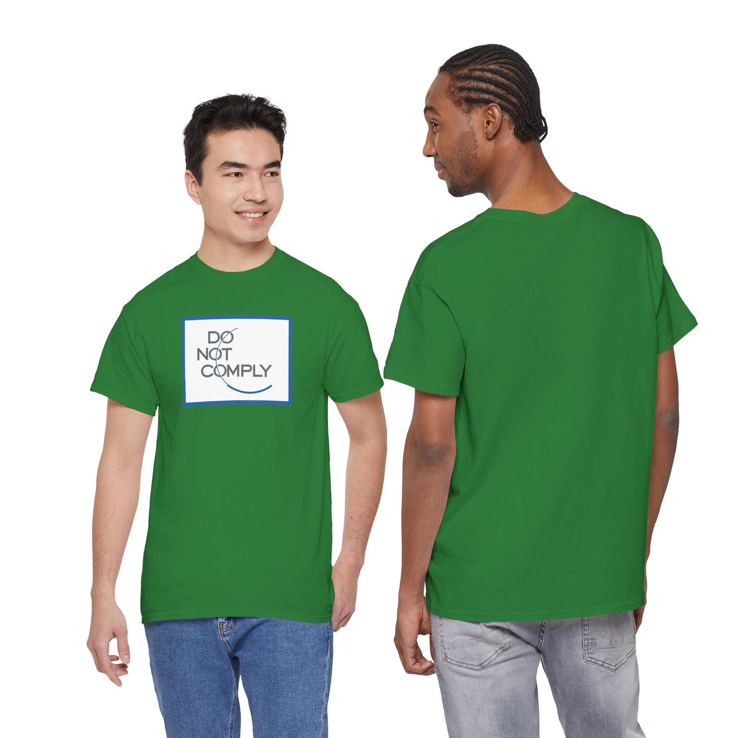 DO NOT COMPLY Unisex Heavy Cotton Tee