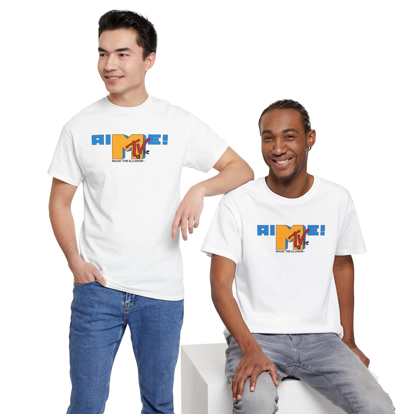 AIME! Ta Vie MAGIC THE ILLUSION Unisex Heavy Cotton Tee