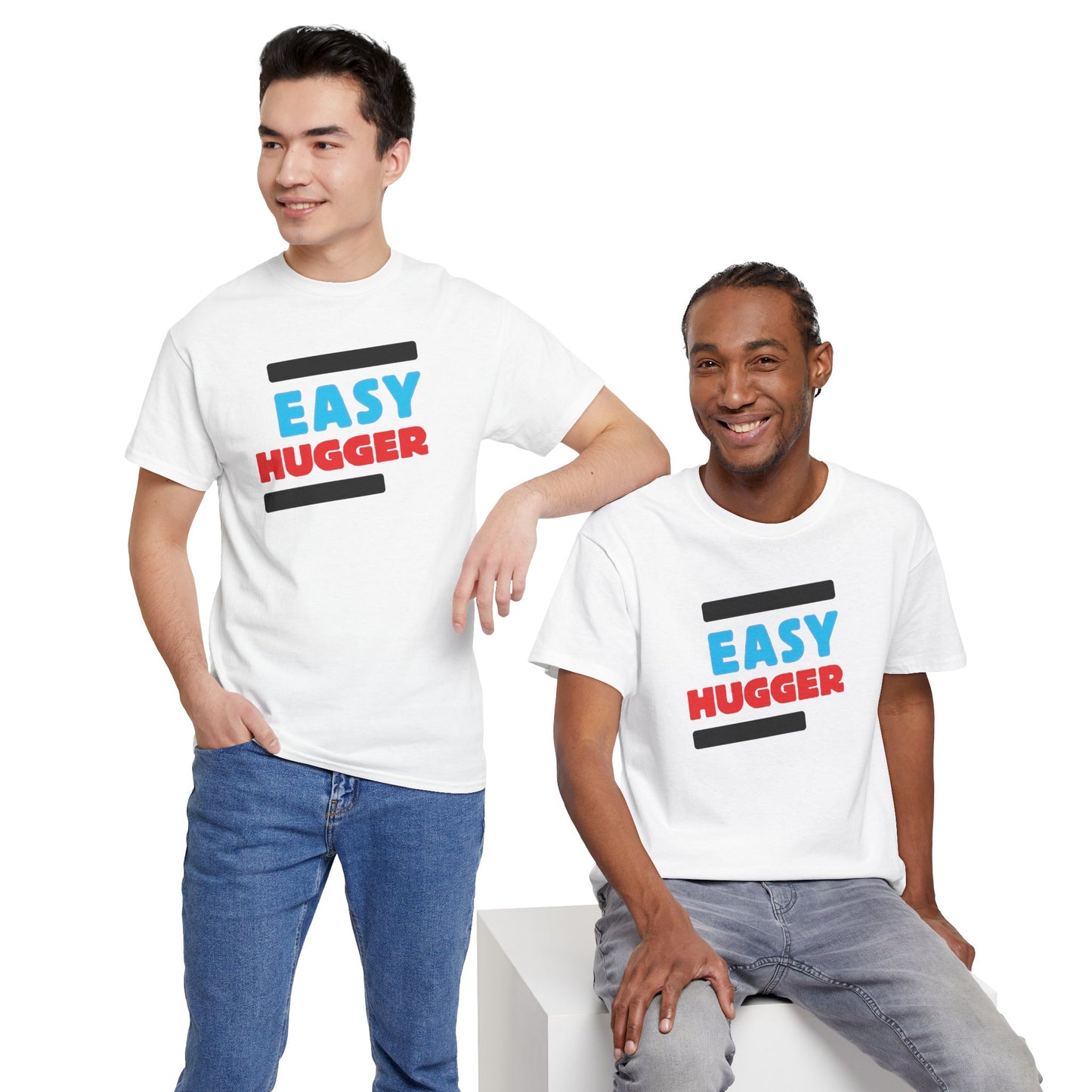EASY HUGGER Unisex Heavy Cotton Tee