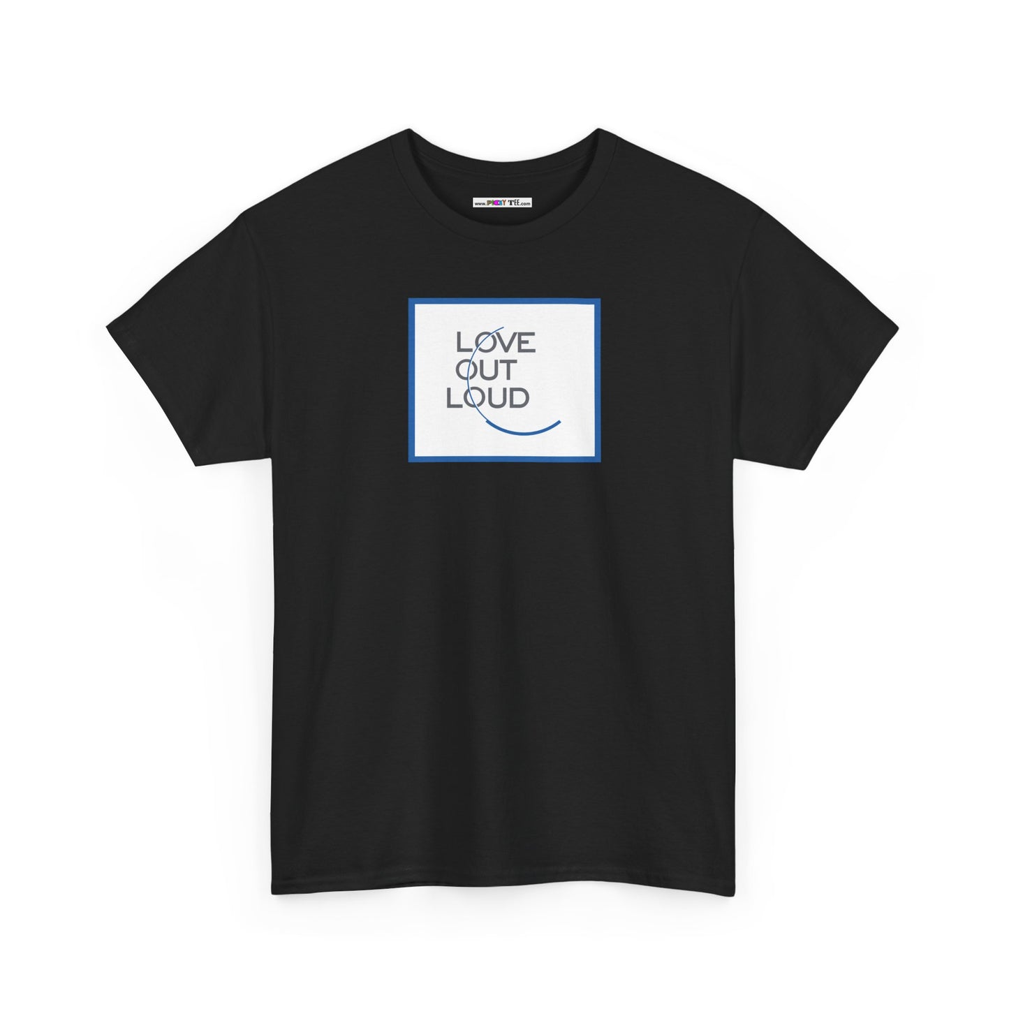 LOL- LOVE OUT LOUD Unisex Heavy Cotton Tee