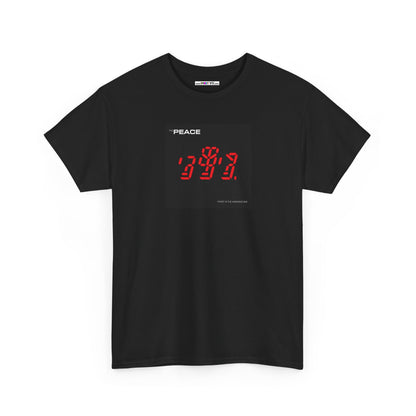 the PEACE ghost in the war-machine Unisex Heavy Cotton Tee