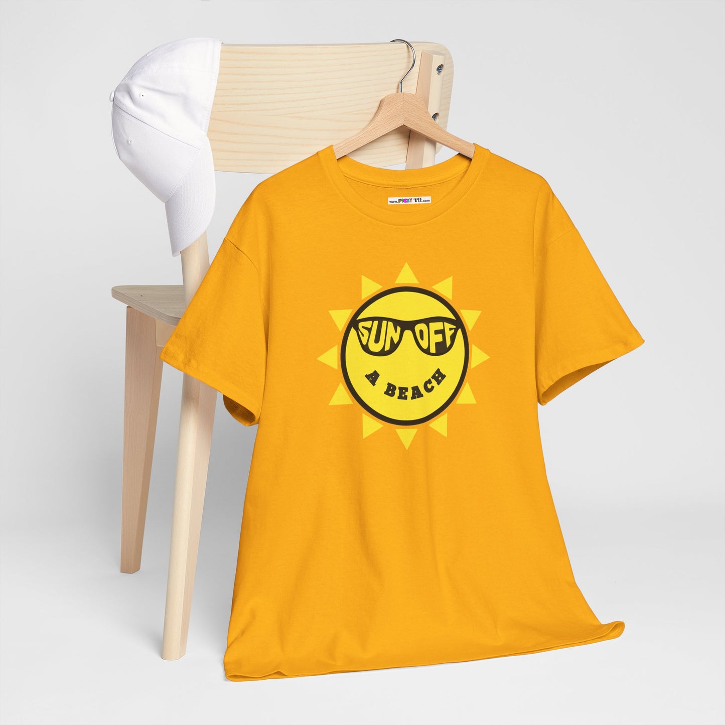 SUN OFF A BEACH Unisex Heavy Cotton Tee