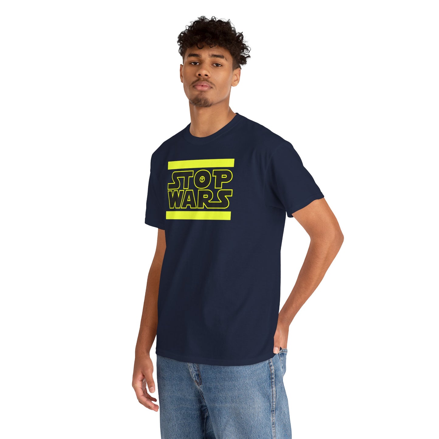 STOP WARS Unisex Heavy Cotton Tee