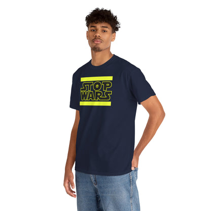 STOP WARS Unisex Heavy Cotton Tee