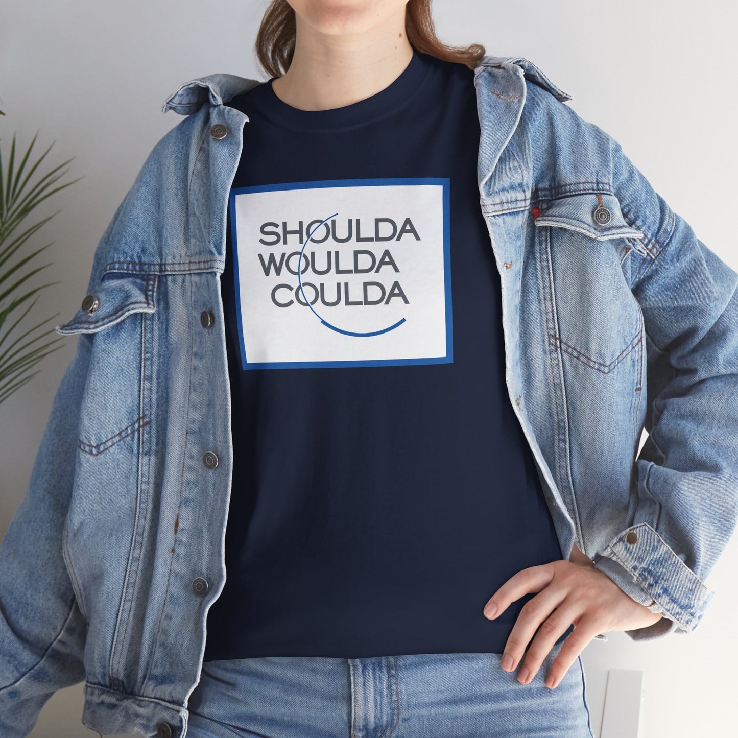 SHOULDA WOULDA COULDA Unisex Heavy Cotton Tee