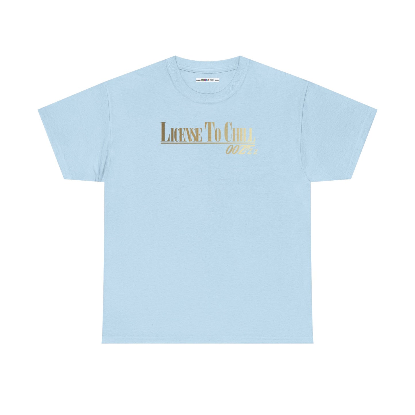 LICENSE TO CHILL 00Zzz Unisex Heavy Cotton Tee