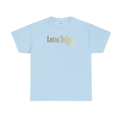 LICENSE TO CHILL 00Zzz Unisex Heavy Cotton Tee