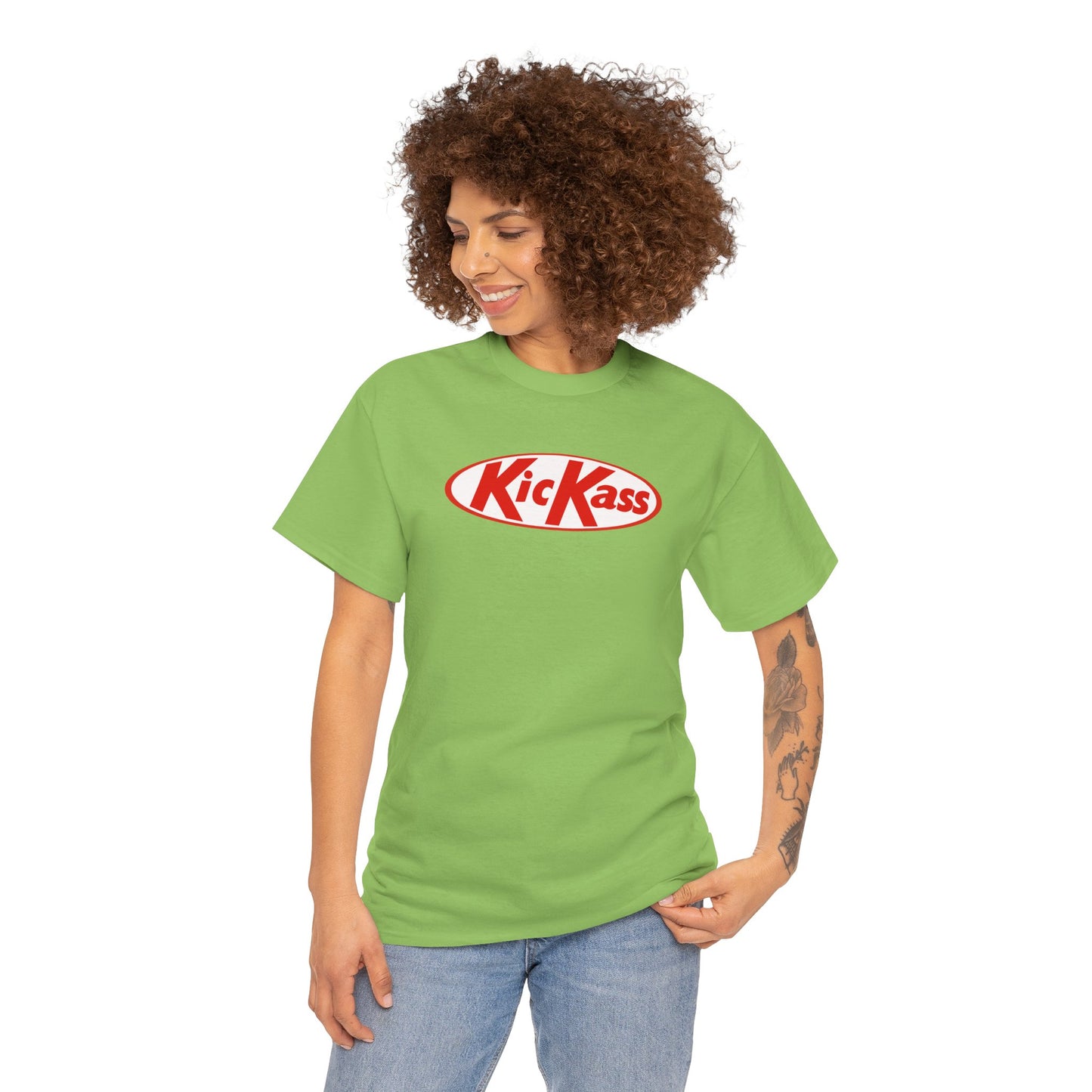 KicKass Unisex Heavy Cotton Tee