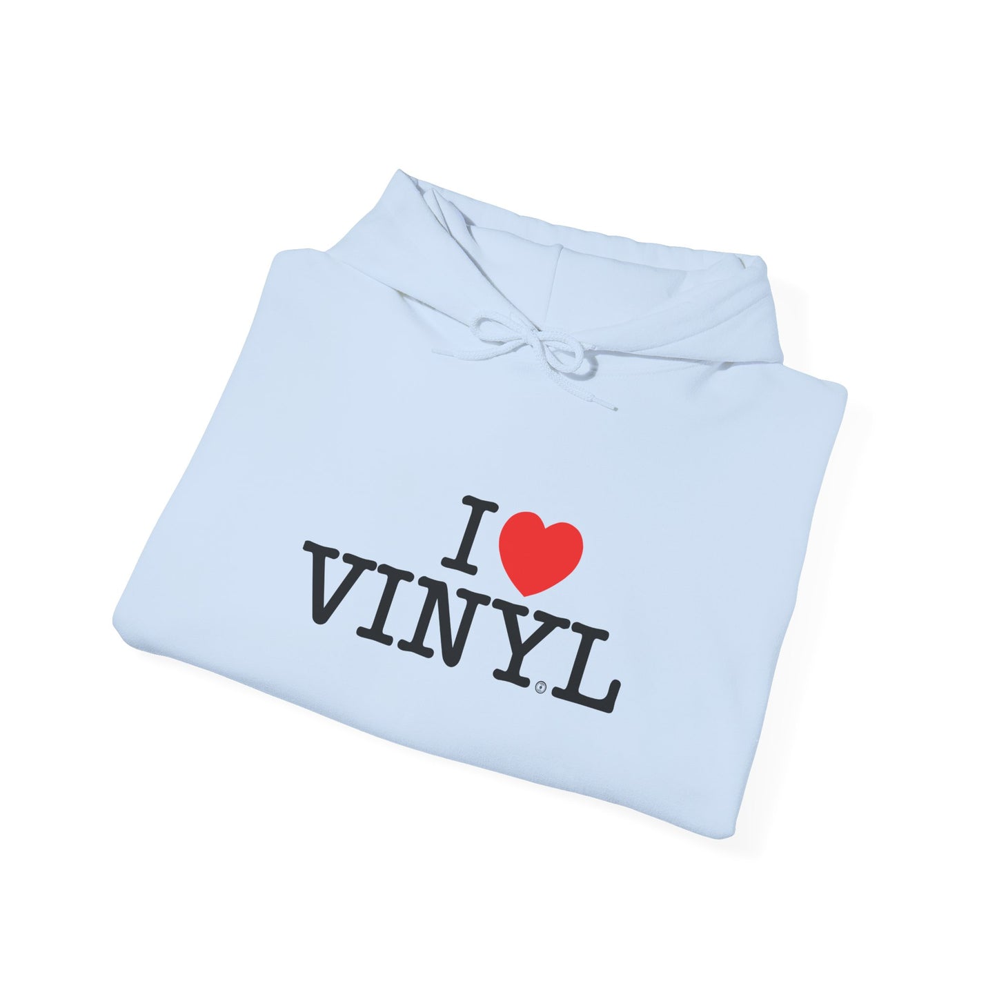 I ❤️ VINYL Unisex Heavy Blend™ Hooded Sweatshirt