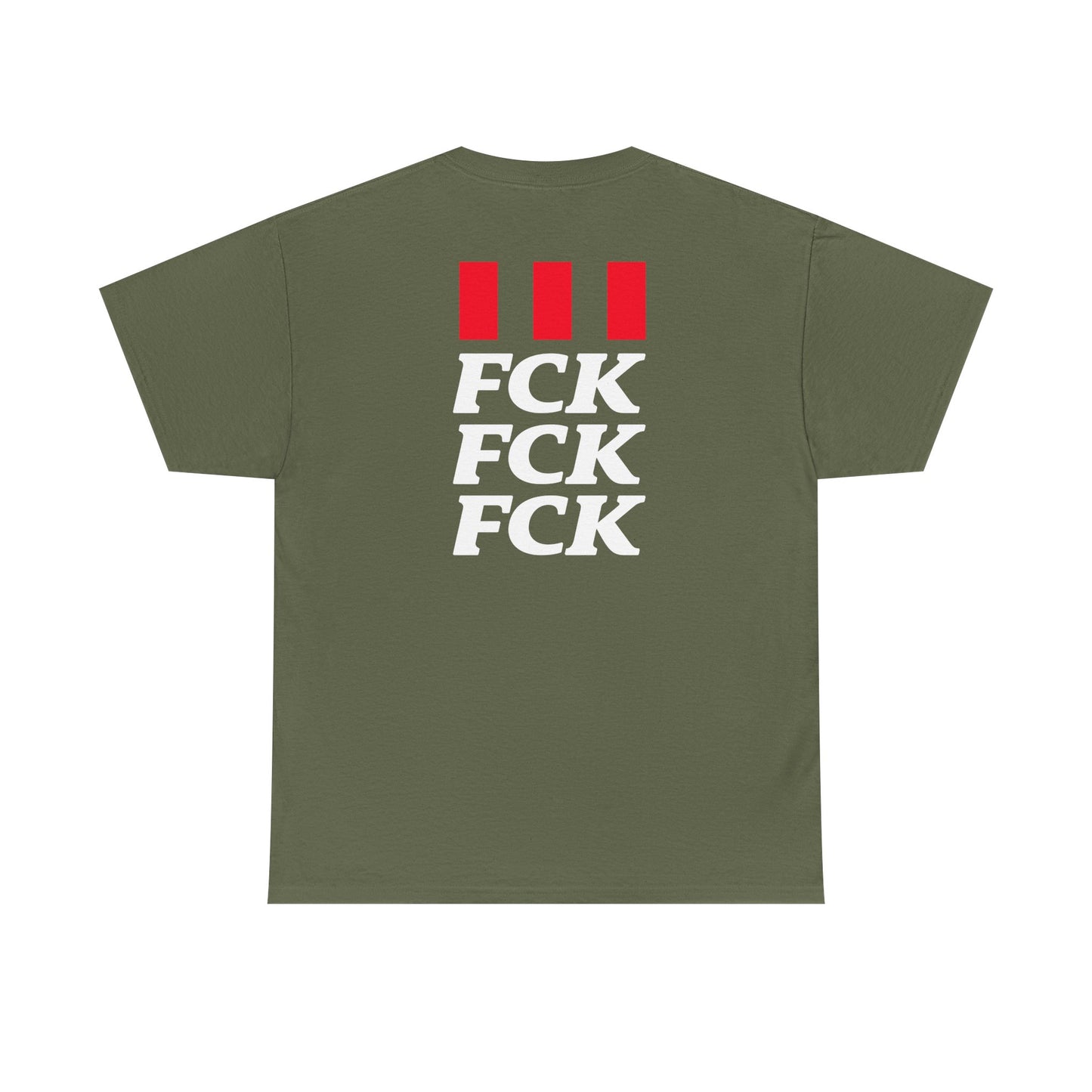 FCK FCK FCK Unisex Heavy Cotton Tee