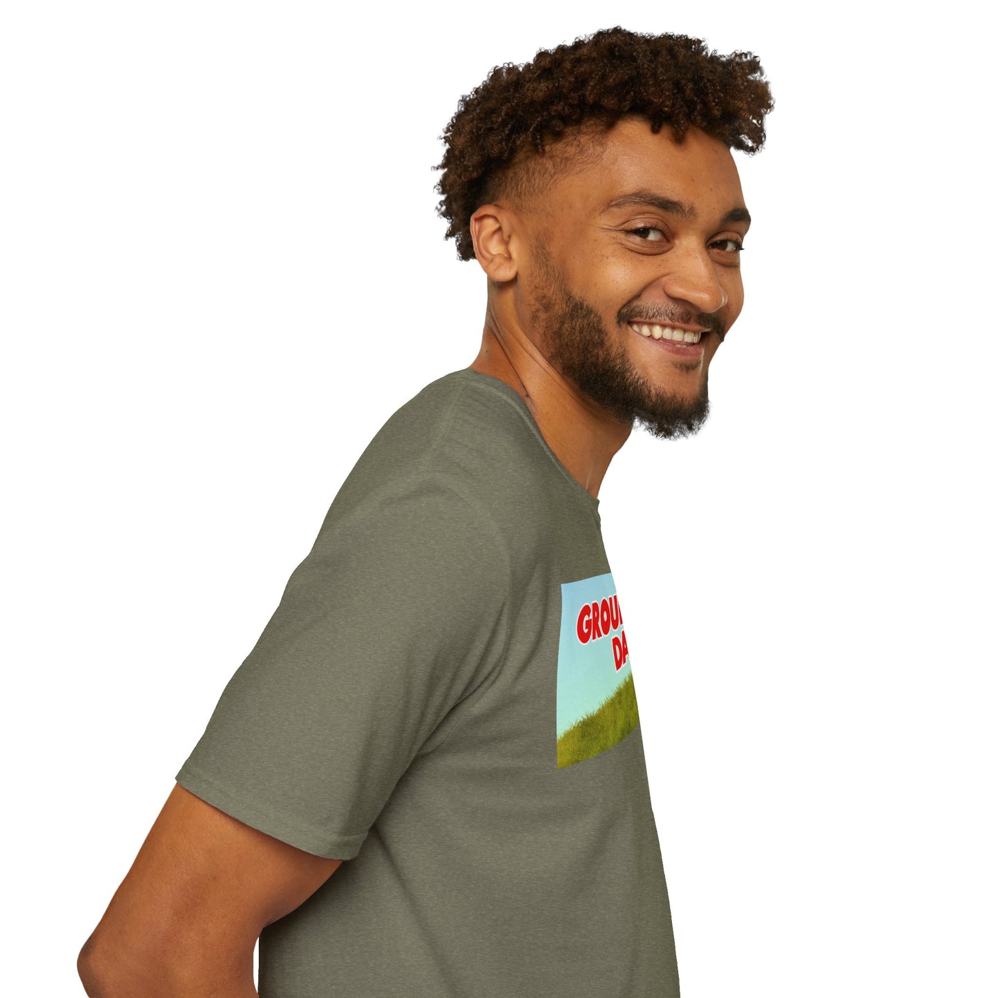 GROUNDING DAY Unisex Softstyle 100% Cotton T-Shirt