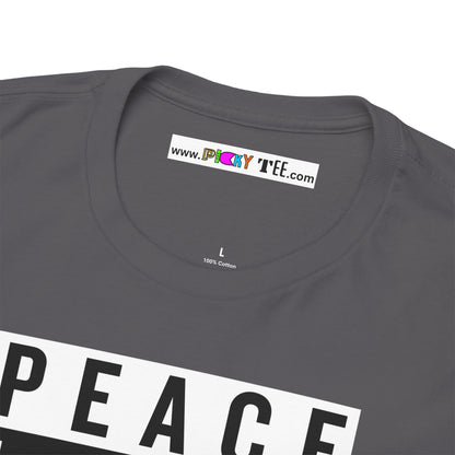 PEACELOVEUNITY Unisex Heavy Cotton Tee