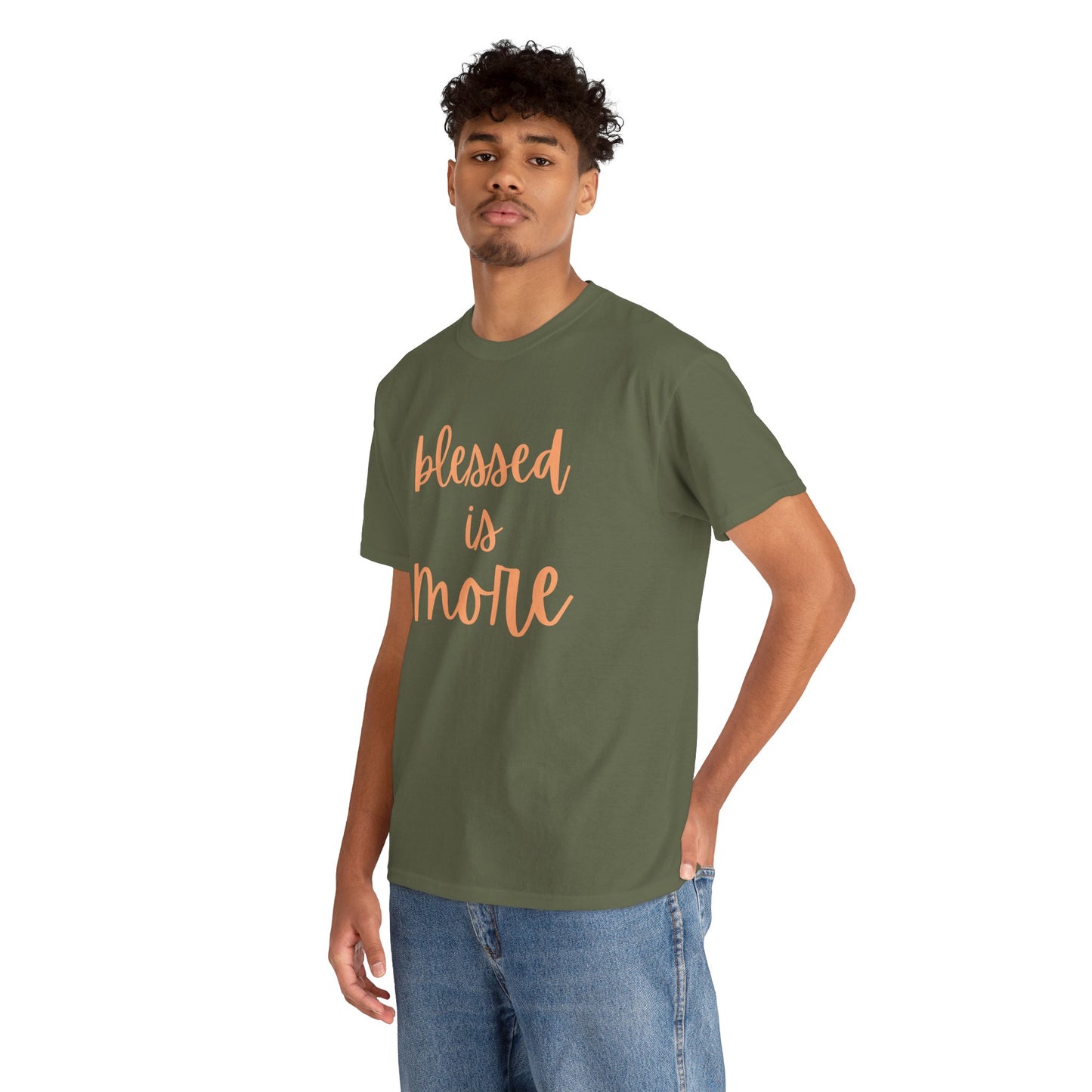 blessed is MORE Unisex Heavy Cotton Tee