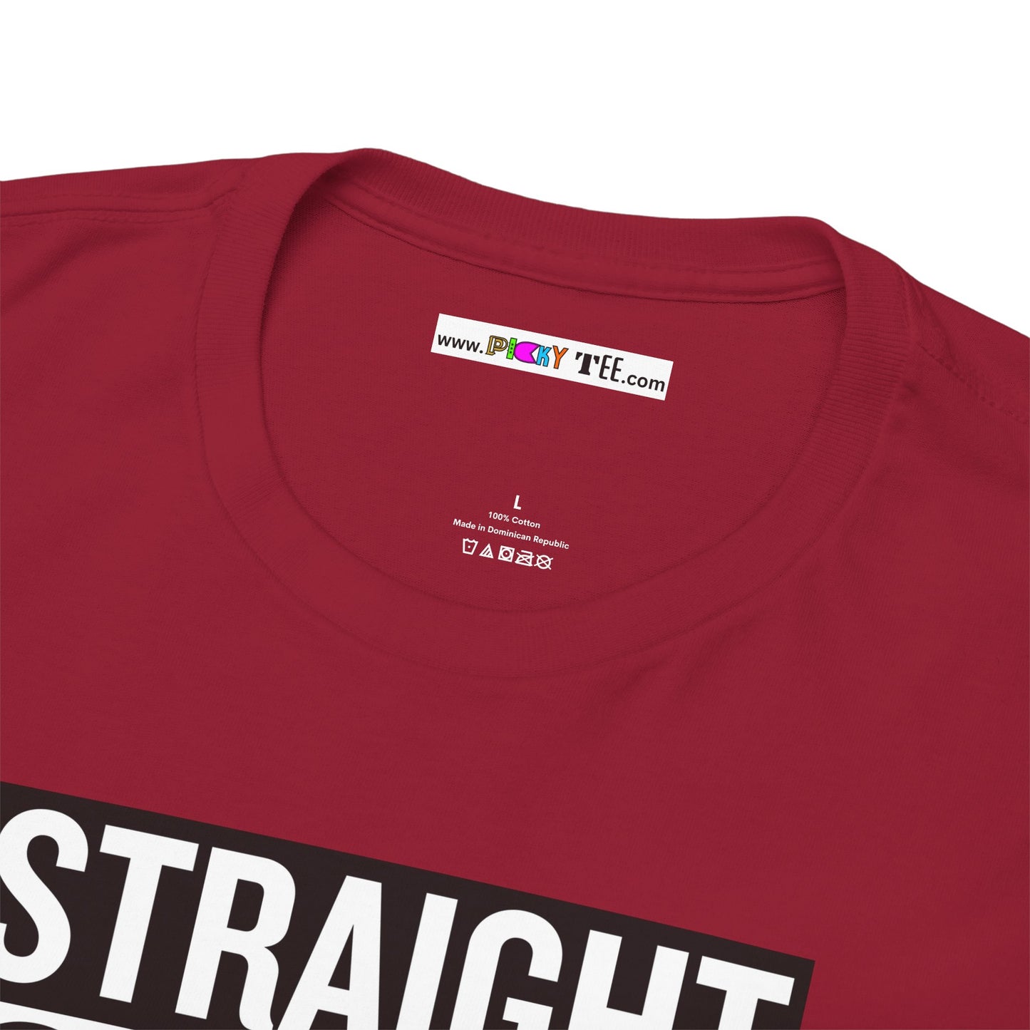 STRAIGHT OUTTA CANNES Unisex Heavy Cotton Tee