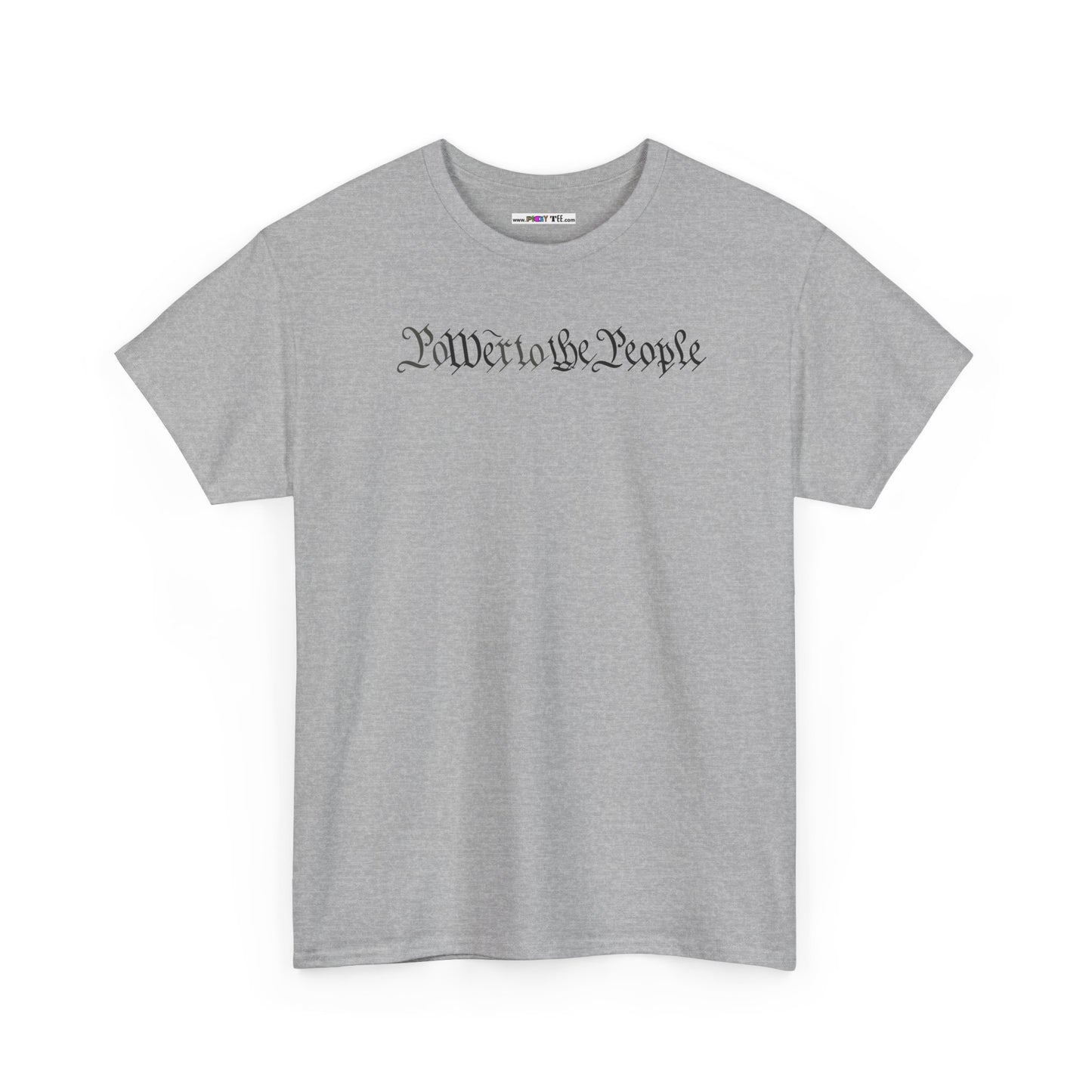 poWEr to THE PEOPLE Unisex Heavy Cotton Tee