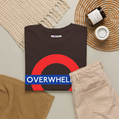 OVERWHELMED Unisex Heavy Cotton Tee