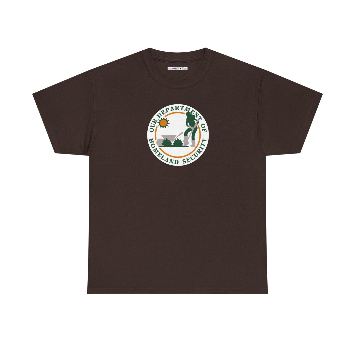 HOMELAND SECURITY (OUR DEPARTMENT OF) Unisex Heavy Cotton Tee