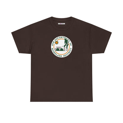 HOMELAND SECURITY (OUR DEPARTMENT OF) Unisex Heavy Cotton Tee