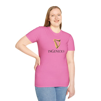 INGENIOUS Unisex Softstyle 100% Cotton T-Shirt