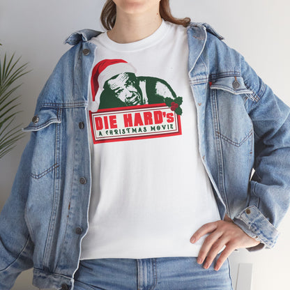 DIE HARD'S A CHRISTMAS MOVIE  Unisex Heavy Cotton Tee