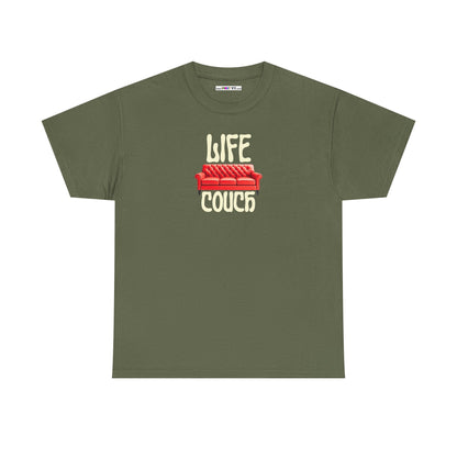 LIFE COUCH Unisex Heavy Cotton Tee