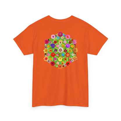Flowers of Life Unisex Heavy Cotton Tee