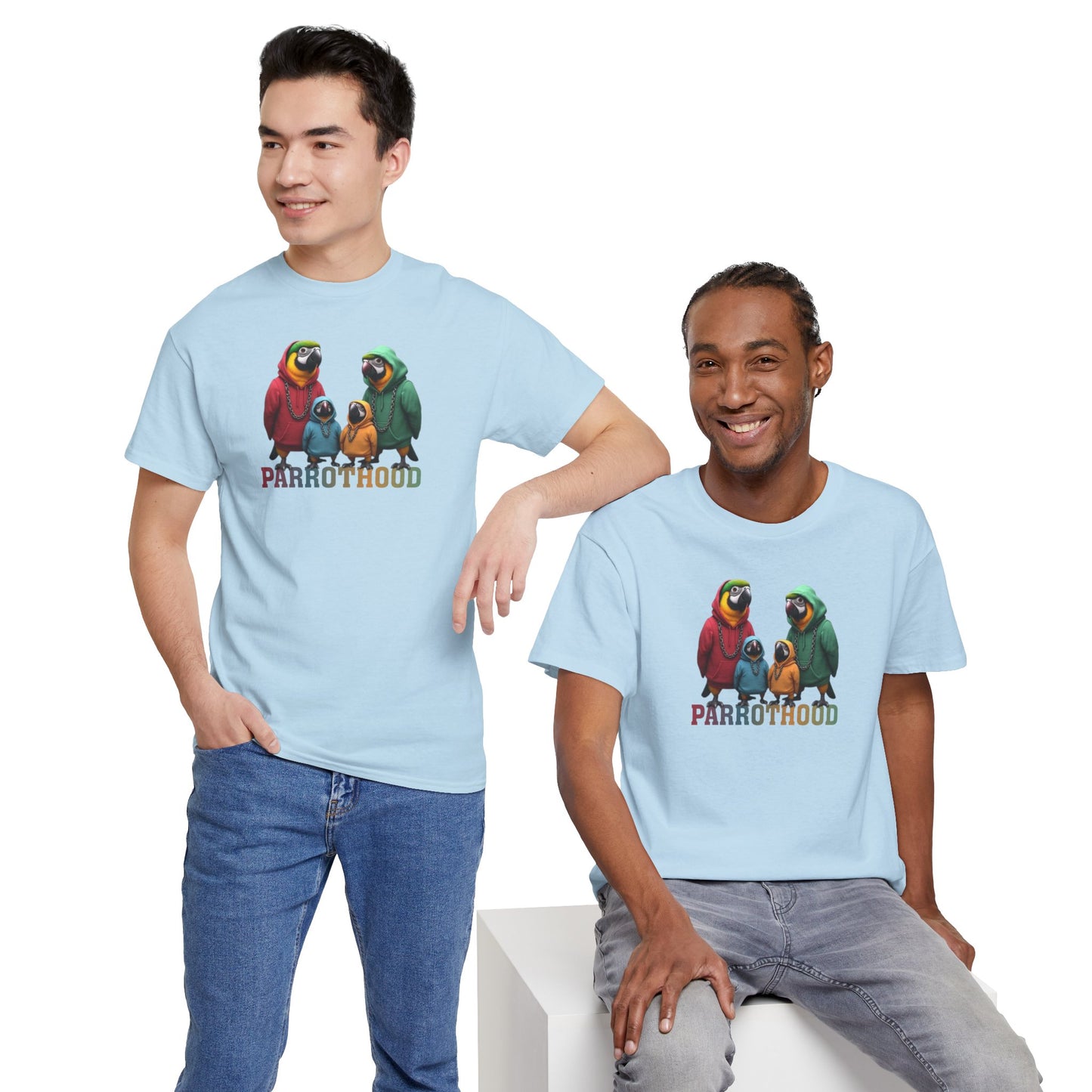 PARROTHOOD Unisex Heavy Cotton Tee