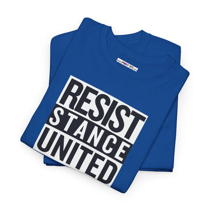 RESIST STANCE UNITED Unisex Heavy Cotton Tee