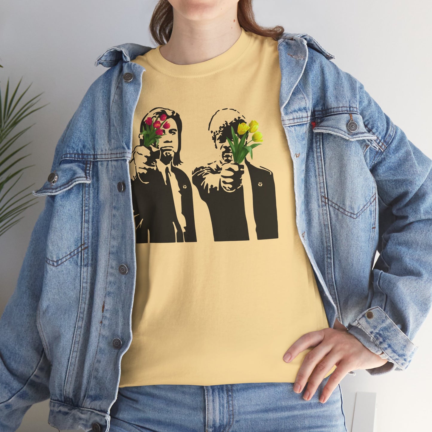 PEACE ROYALE Unisex Heavy Cotton Tee