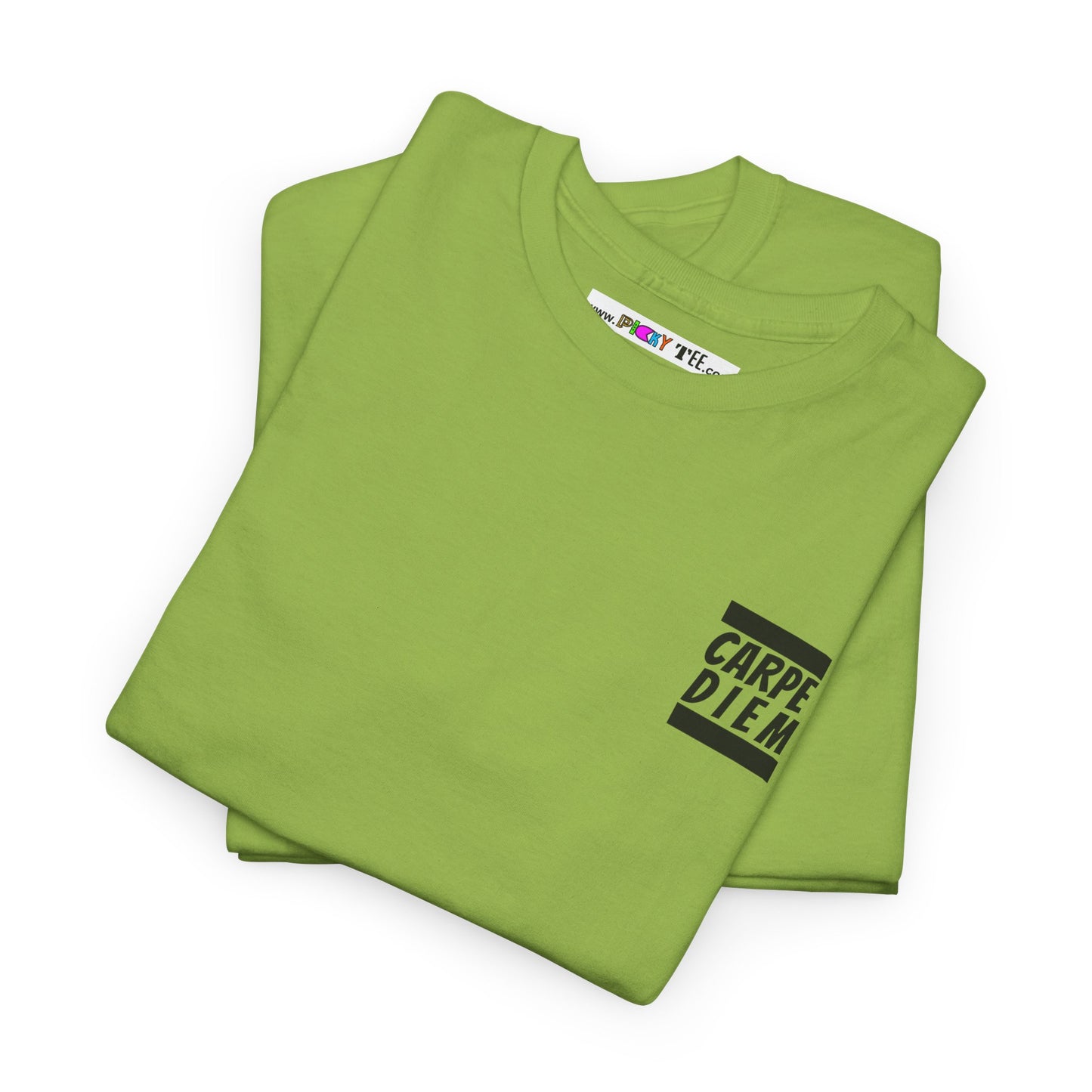 CARPE DIEM "I SEIZE DAY, PEOPLE" Unisex Heavy Cotton Tee