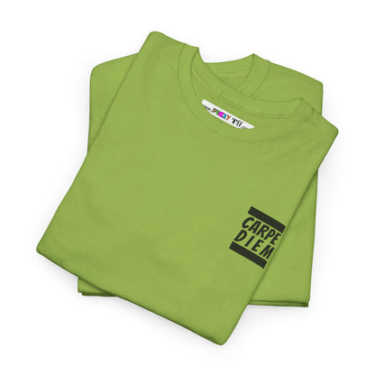CARPE DIEM "I SEIZE DAY, PEOPLE" Unisex Heavy Cotton Tee