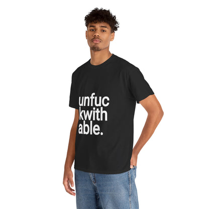 unfuc kwith able. Unisex Heavy Cotton Tee