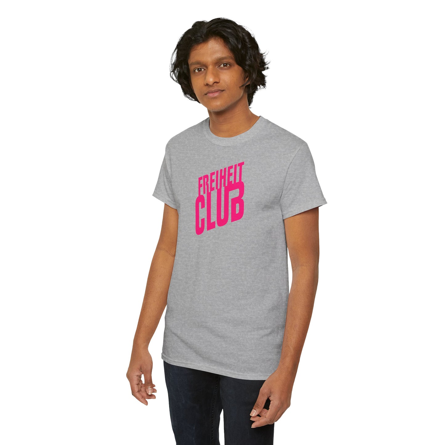 FREIHEIT CLUB  Unisex Softstyle 100% Cotton T-Shirt
