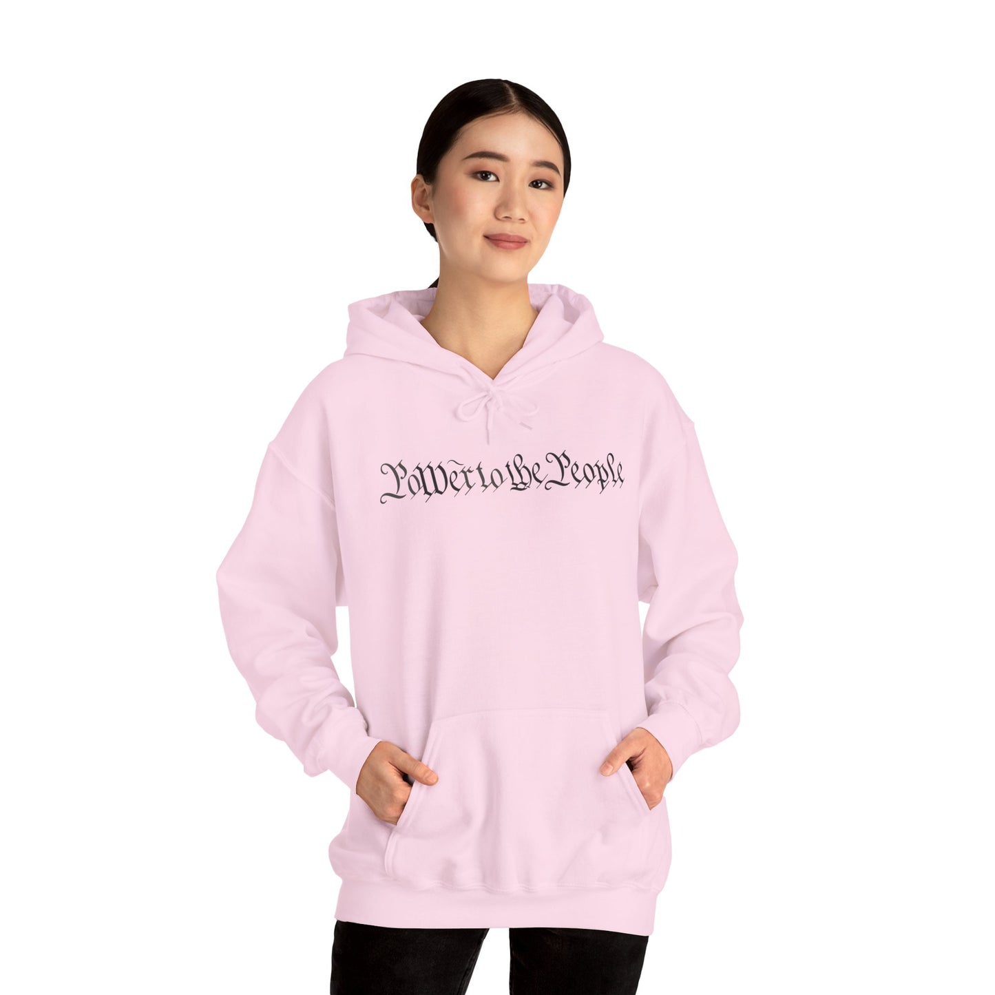 poWEr to THE PEOPLE Unisex Heavy Blend™ Hooded Sweatshirt