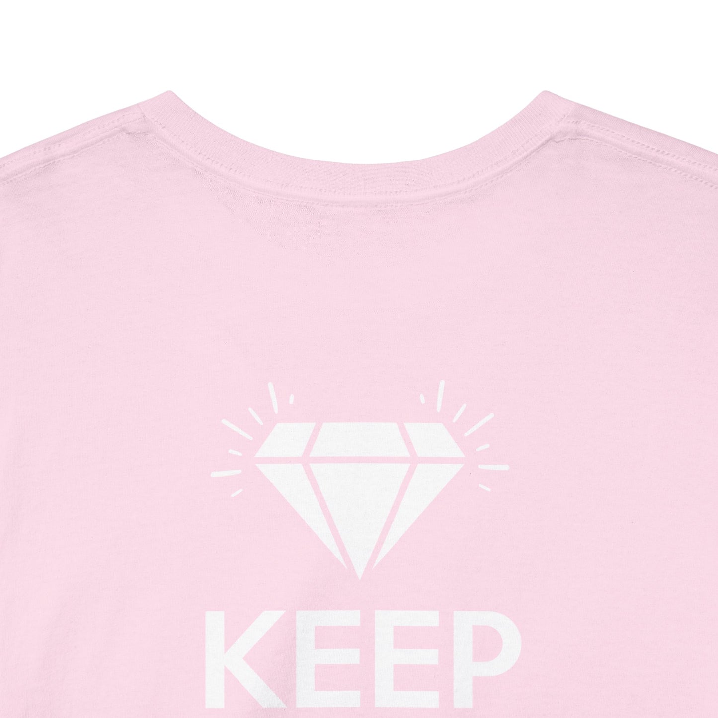 KEEP CRAZY AND SHINE ON Unisex Heavy Cotton Tee