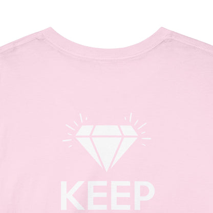 KEEP CRAZY AND SHINE ON Unisex Heavy Cotton Tee