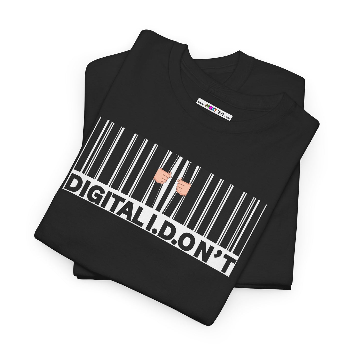 DIGITAL I.D.ON'T Unisex Heavy Cotton Tee