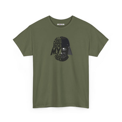 HELLO DARKSIDE MY OLD FRIEND Unisex Heavy Cotton Tee