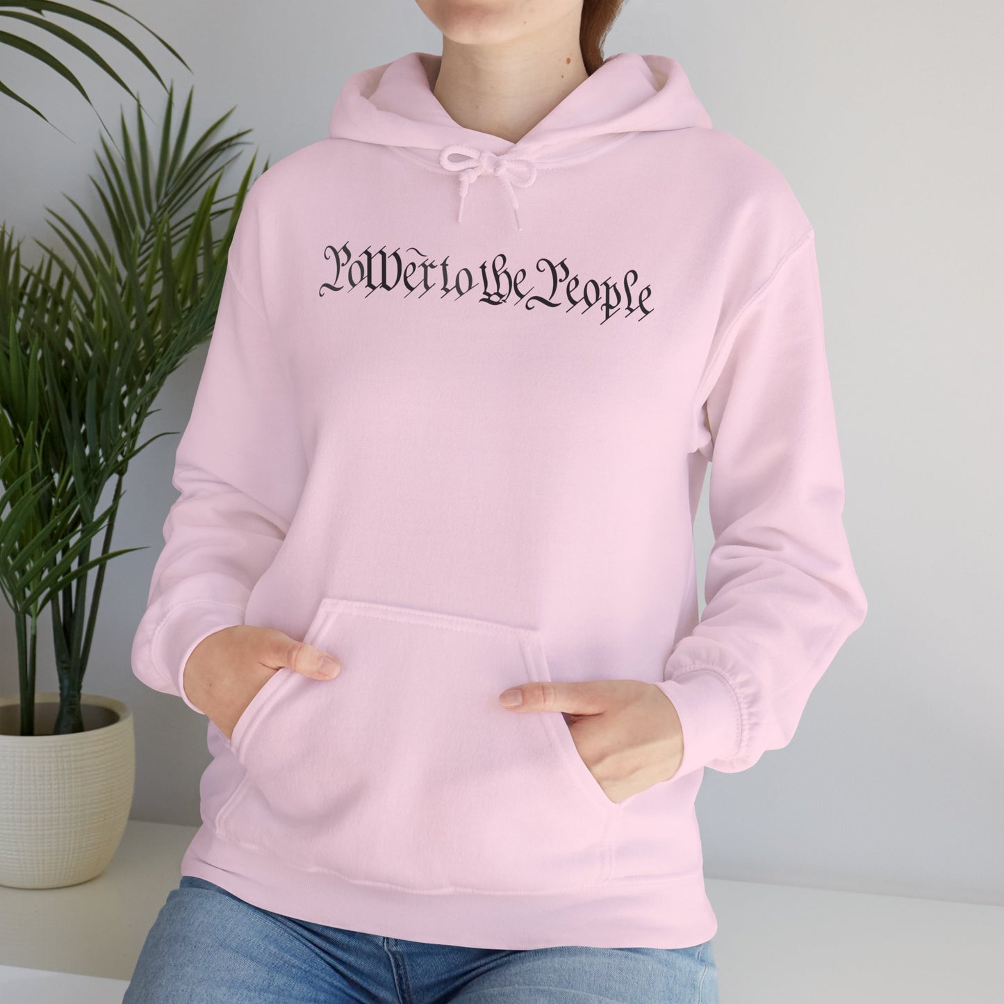 poWEr to THE PEOPLE Unisex Heavy Blend™ Hooded Sweatshirt