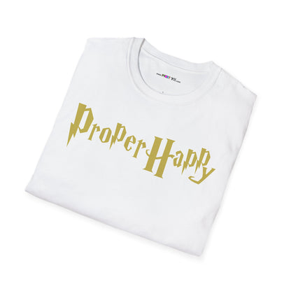 Proper Happy Unisex Softstyle 100% Cotton T-Shirt