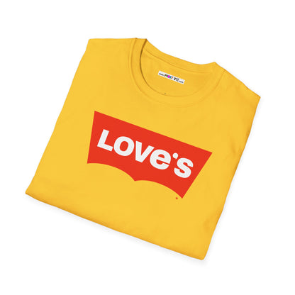 LOVE'S Unisex Softstyle 100% Cotton T-Shirt