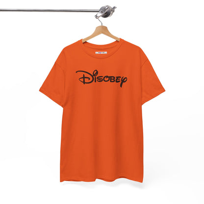 Disobey Unisex Heavy Cotton Tee
