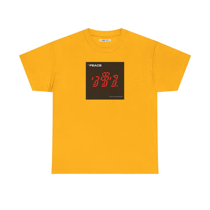 the PEACE ghost in the war-machine Unisex Heavy Cotton Tee