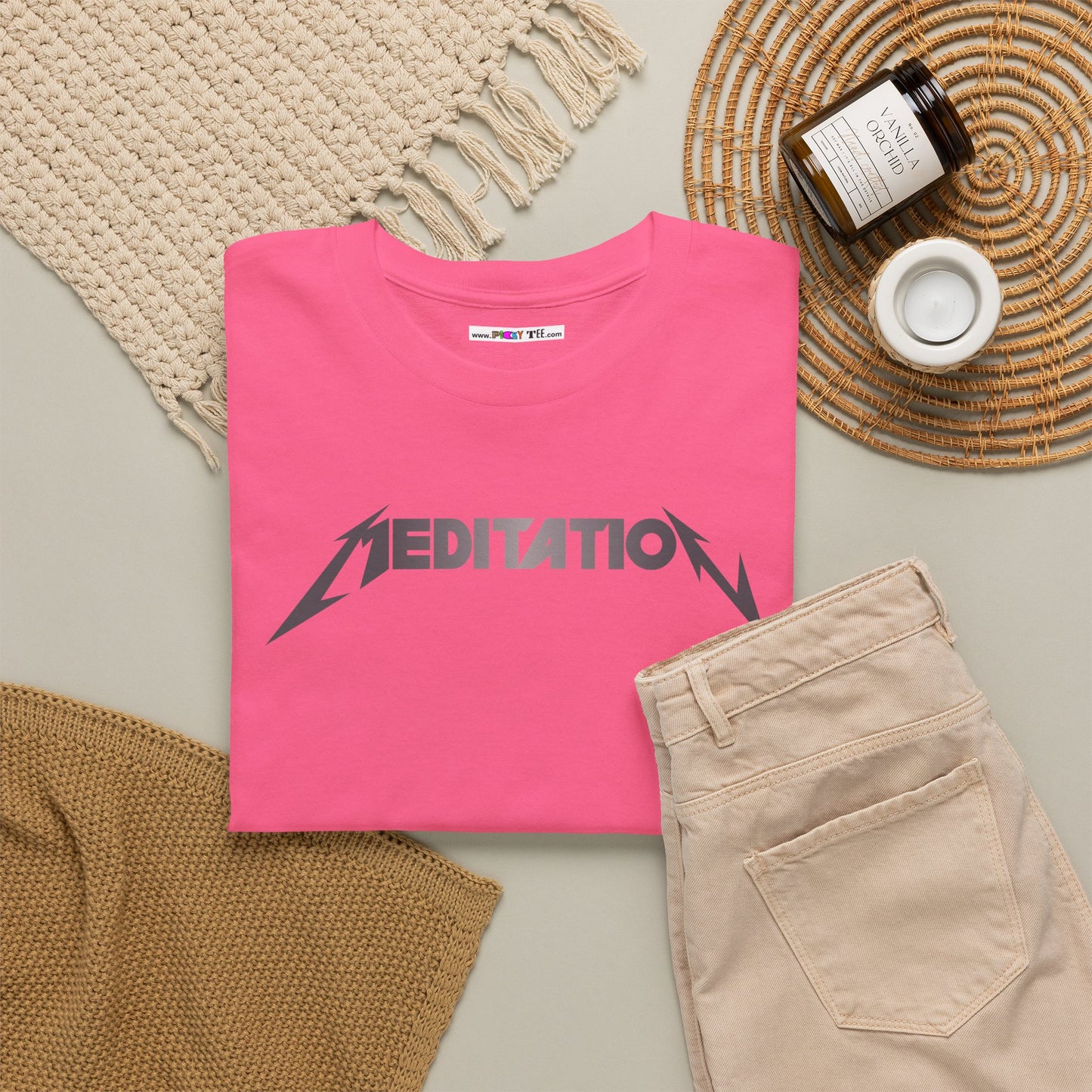 MeditatioN Unisex Heavy Cotton Tee