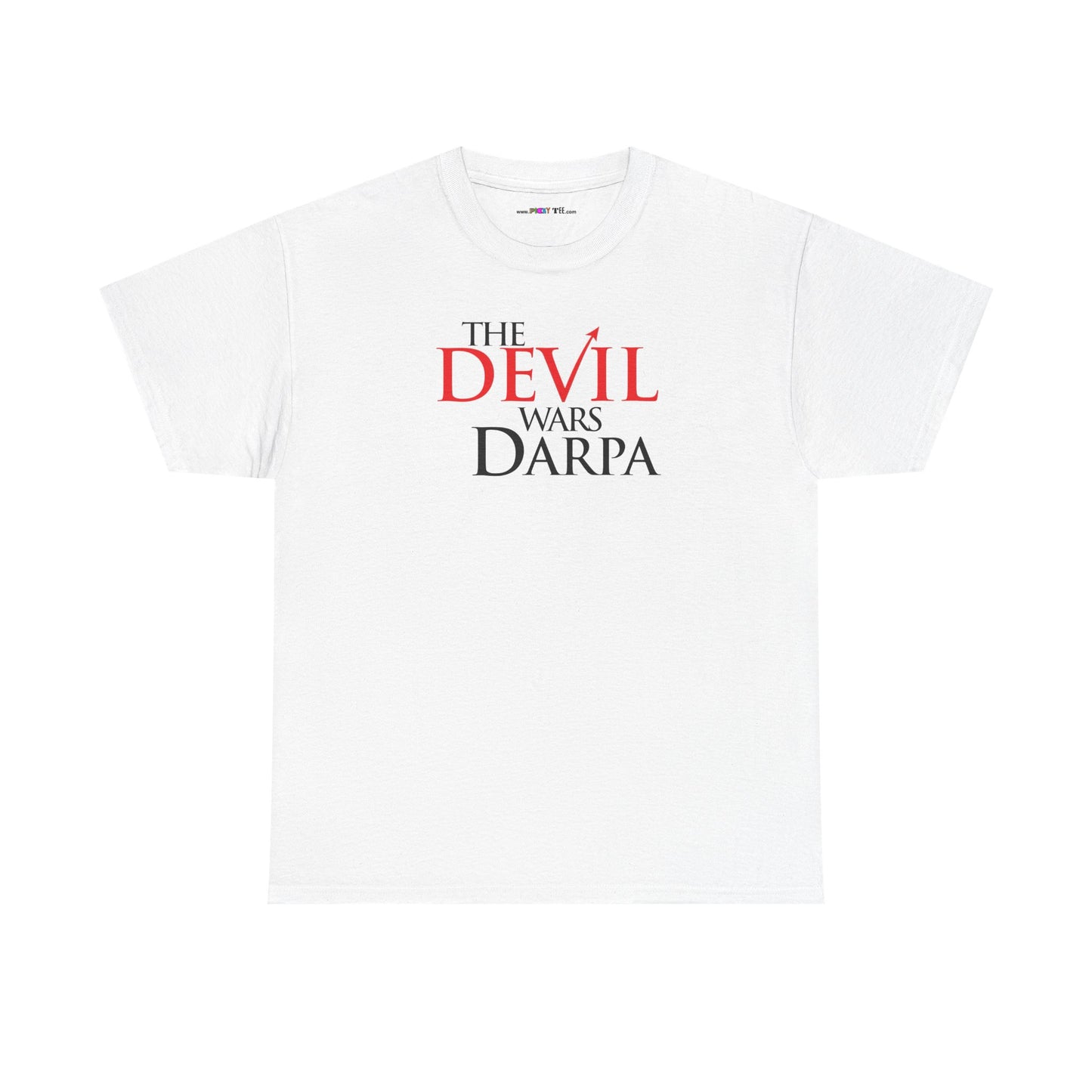 THE DEVIL WARS DARPA Unisex Heavy Cotton Tee