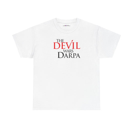 THE DEVIL WARS DARPA Unisex Heavy Cotton Tee