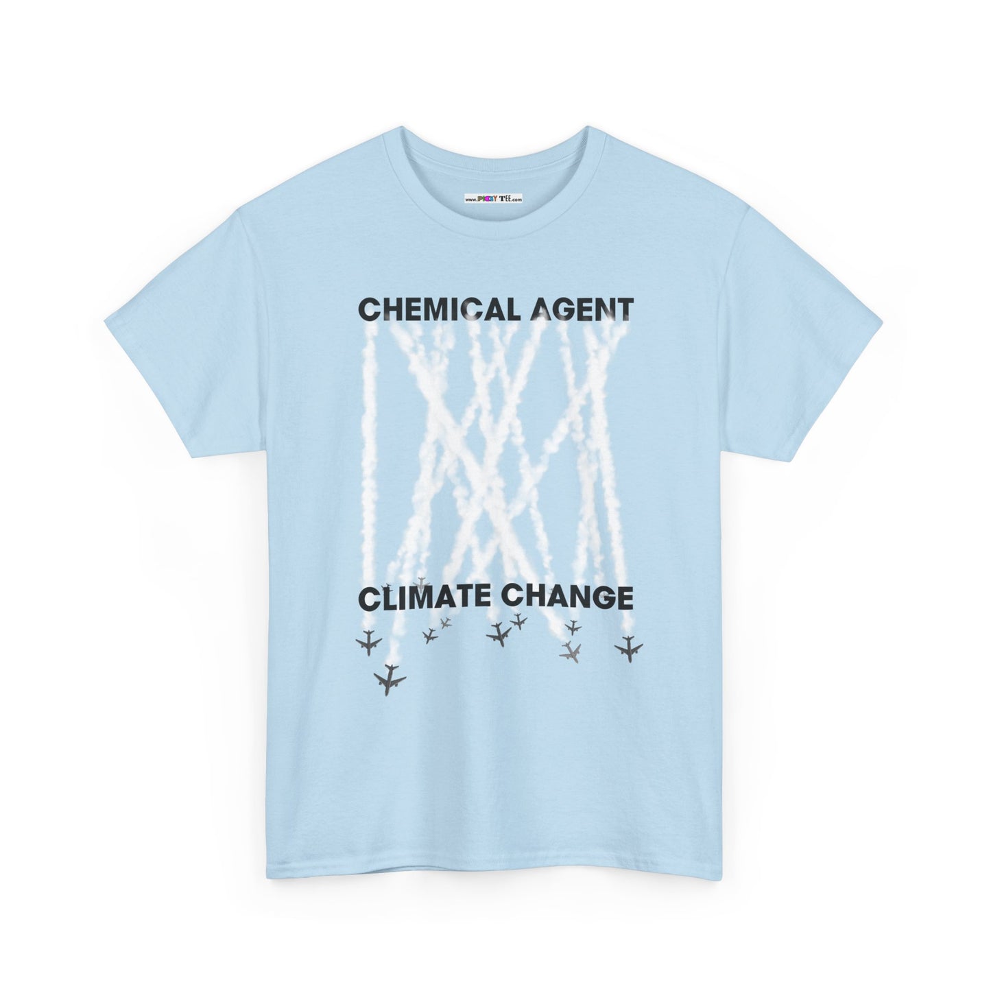 CHEMICAL AGENT/CLIMATE CHANGE Unisex Heavy Cotton Tee